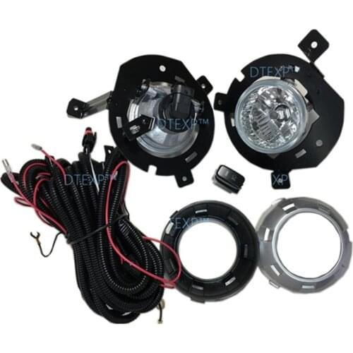 2006-2008 2 Doors Fog Lamp for L200 Full Set with Bulbs Wire and Switch for Triton Pick Up 4 Doors Steel Bracket Support