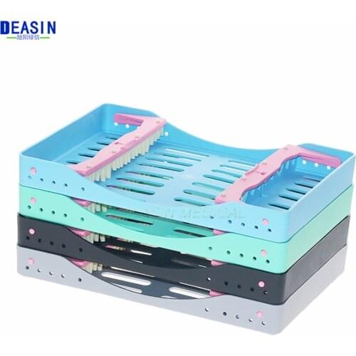 1 pc Dental Hight Quality Arrival 3/5/10 Holders 135℃ Plastic Sterilization Box Autoclavable Instrument Tools