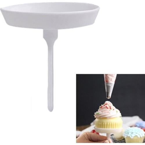 1Pcs Cake Tray Tulips Rose Nozzle Nail Decor Lifter Fondant Cream Transfer DIY Baking Pastry Tools