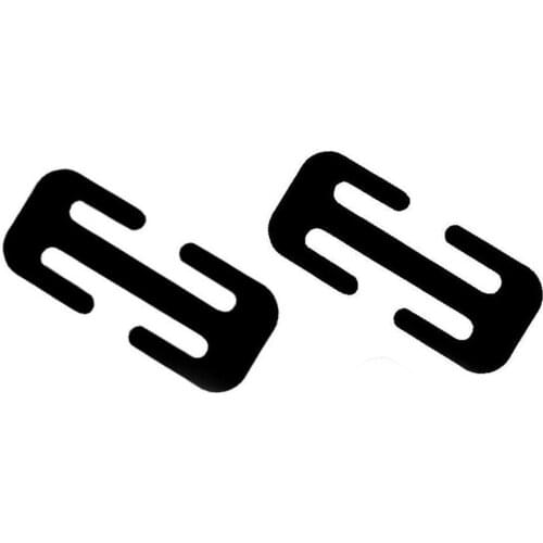 2PCS Car Seat Belt Stopper Locking Clip Clamp Safety Buckle Strap Adjuster Car Accessories For RV Camper Van Lorry Bus Trailer