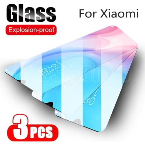 3 PCS Screen Protector for Xiaomi 9 Lite Tempered Glass for Xiomi 8 Lite 9 Pro 9 SE 9 Lite Glass Film Protective 9H HD