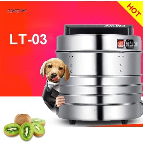 3Layer Household Intelligent Stainless Steel Automatic Dried Fruit Machine Fruits andVegetables Food Dehydration Air Dryer LT-03