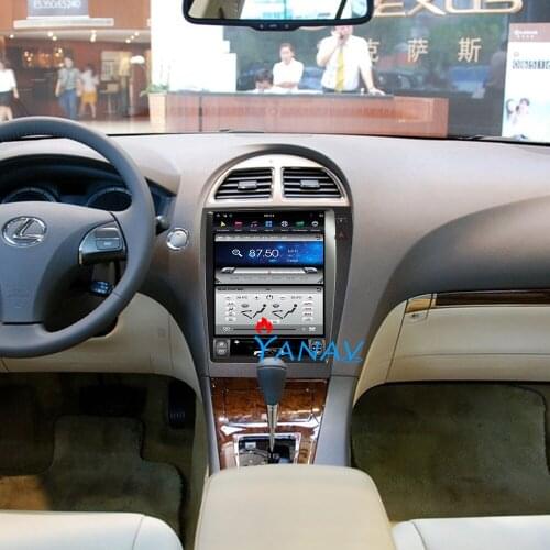 Car stereo GPS navigator For-Lexus ES ES240 ES350 2006-2008 car radio android player vertical screen video Multimedia DVD Player