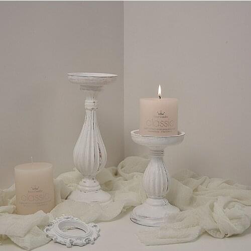 Wood Candle Holder for Home Decoration Decorative Handmade Wedding Decoration Candle Holder Romantic Ornament Candlestick Holder