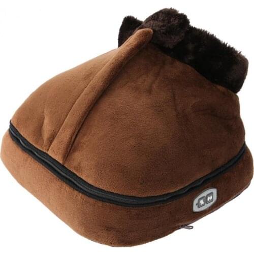 Electric Heated Foot Hand Warmer Massager Washable Non-slip Foot Warmer Cushion Heat Pad Acupressure Mat