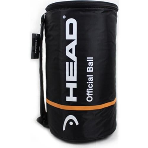 Head Tennis Ball Bag Single Shoulder Tennis Racket Bags Large Capacity For 60-100pcs Balls Outdoor Sports Training Accessories