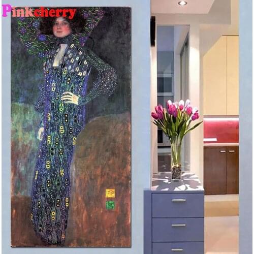 Gustav Klimt Women full square round drill DIY large diamond painting family feng shui painting 5d mosaic embroidery