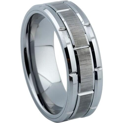 Alliance mens ring wedding band tungsten rings carbide cool man party Anniversary Men Jewelry Gift finger ring male
