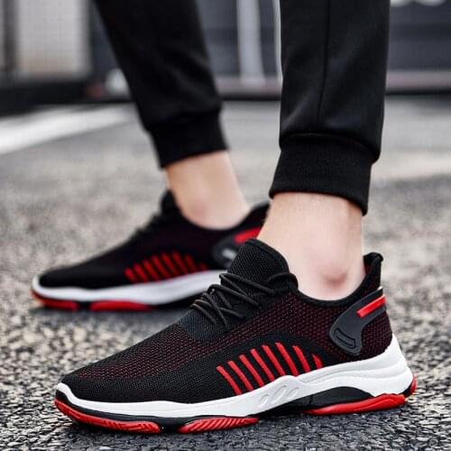 Summer Air Men Shoes Sneakers Mens Sport Shoes Men Running Shoes Sports Black Boty Men Training Footwear Jogging Fitness E-365