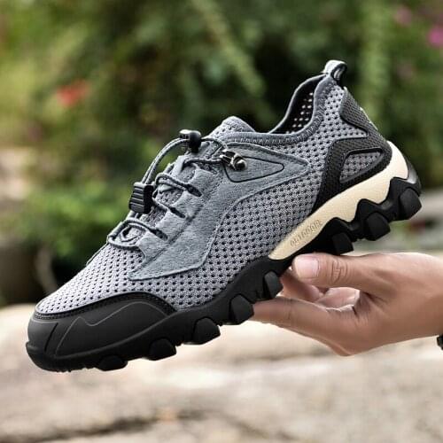 Mens Casual Shoes Leather Slip-on Loafers Moccasins Breathable Driving Shoes Outdoor Footwear Male Mesh Walking Flat Shoes