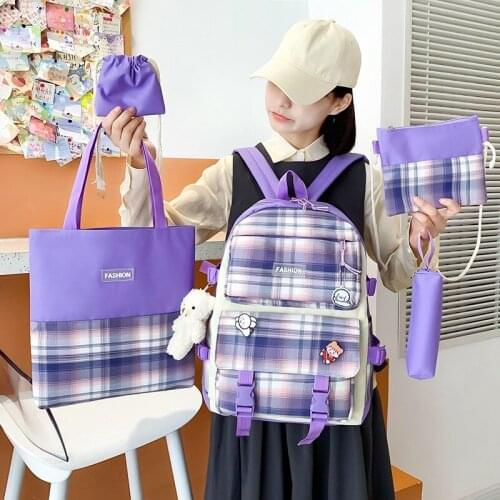 Cute Womens Backpack Female Kawaii School Bags For Girls Kids Schoolbags Childrens knapsack 2021 mochilas escolares