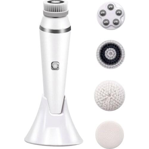 Multifunction Electronic Face Facial Cleansing Brush Spa Skin Care Massager
