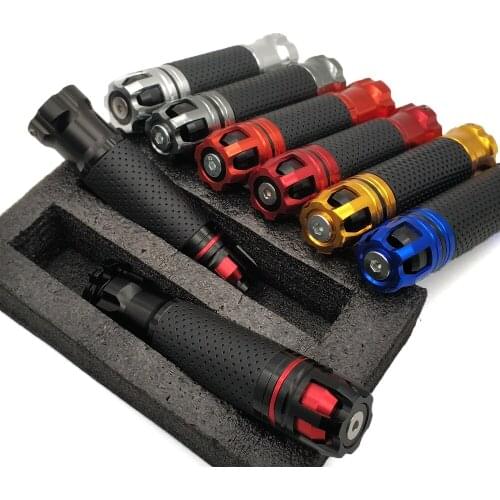 Motorcycle Anti-Skid Handle ends handlebars Racing hand grips CNC 22mm 7/8" For BMW F800R F800S F800ST f 800 r HP2 Enduro K1200R
