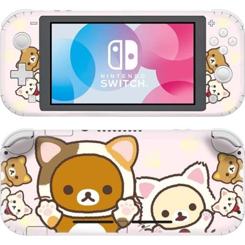 Rilakkuma Korilakkuma Nintendoswitch Lite Skin Stickers Pegatina Nintend switch Lite sticker Adesivos For Nintendo Switch Lite