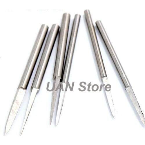 2.35mm 3.0mm White Steel Wood Carving Knife Sword Blade Cutter Edged Line Drawing Tool Cutter Graver Engraving Tool