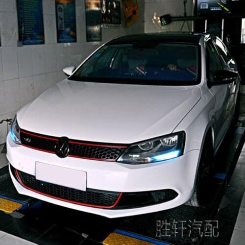 Suitable for Suteng Volkswagen 12-14 Jetta Mk6 Modified Honeycomb Front Net Bar, Middle Lower Grid