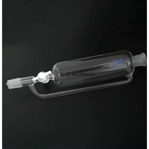 One Piece 50/100/250/500/1000ml Constant Cylindrical shape separating funnel/Constant pressure drop funnel with PTFE stopper