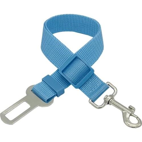 8 Color Pet Dog Cat Seat Belt Adjustable Harness Seatbelt Lead Leash for Small Medium Dogs Travel Clip Pet Supplies