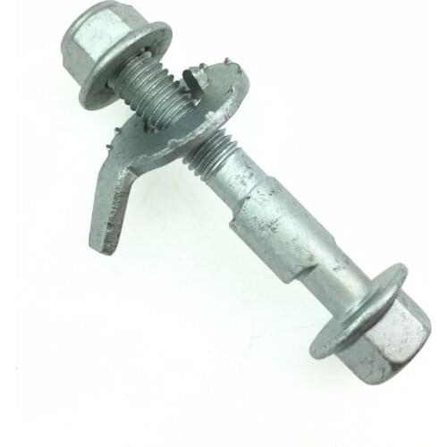 Automotive wheel alignment tire accessories Eccentric screw adjustment camber bolt Silver 12.9 bolts -12mm 2pcs