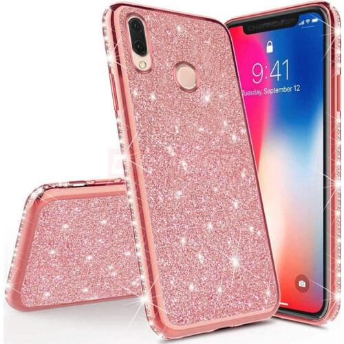 Luxury Diamond Crystal Silicone Case For Xiaomi Redmi K20 6A 7A 5 Plus Note 5 7 8 Pro TPU Cover For Xiaomi Mi A2 A3 8 Lite 9T SE