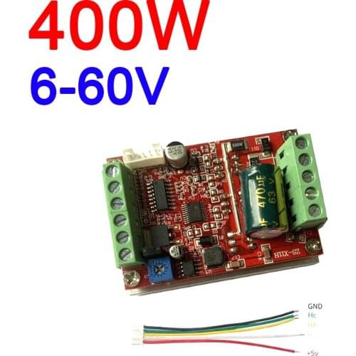 6V-72V 450W BLDC three-phase DC Brushless Motor Controller PWM Hall motor Control Driver Board 12V 24V 48V Forward Reverse