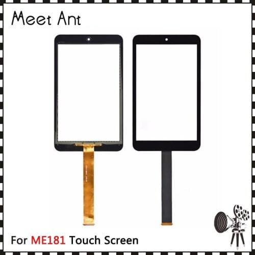 High Quality 8.0" For Asus Memo Pad 8 ME181 ME181C K011 Touch Screen Digitizer Sensor Front Outer Glass Lens Panel