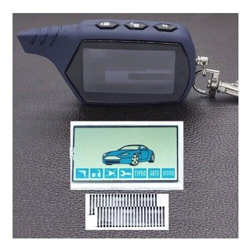 Starline A61 LCD display + Key Chain Fob case Train starline A61 car remote control A61 LCD display flexible cable