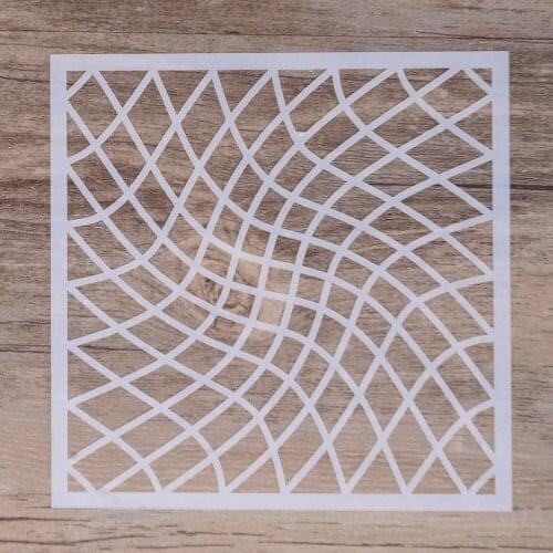 13 cm DIY Craft Layering Geometric Stencil For Painting Scrapbooking Stamping Stamps Album Decorative Embossing Paper Cards