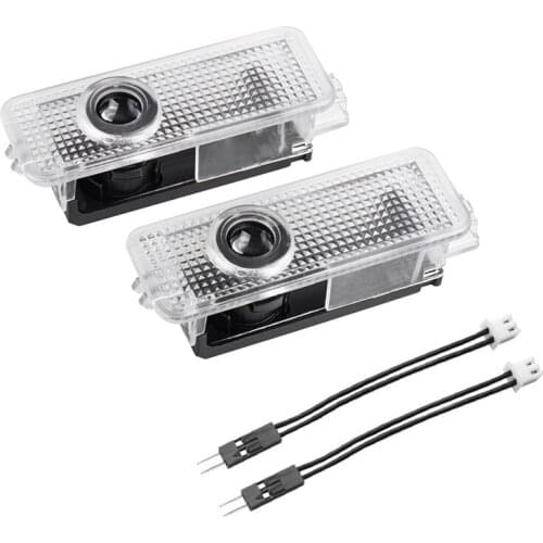 2X LED Car Door Ghost Shadow Courtesy Laser Logo Projector Light For Jaguar F-TYPE F TYPE 2013 - 2021 XE 2015 2016 2017 XEL 2019