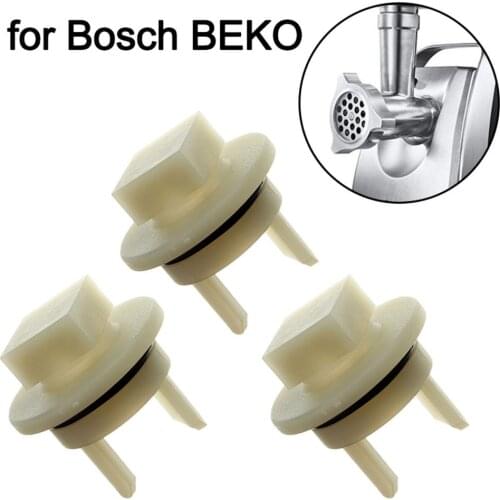 3PCS Meat Grinder Gear Plastic Safe to Use Practical Meat Chopper Gear Accessory for Bosch BEKO
