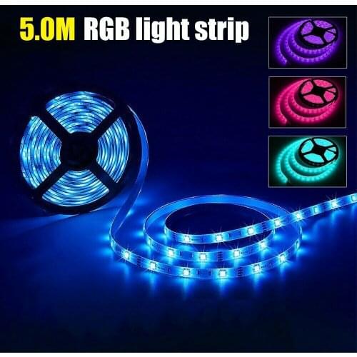 1M 2M 3M 4M 5M 5V USB Power bluetooth LED Strip Light 5050 RGB 30LED/M Music Remote APP Control TV Backlight Flexible Light Tape
