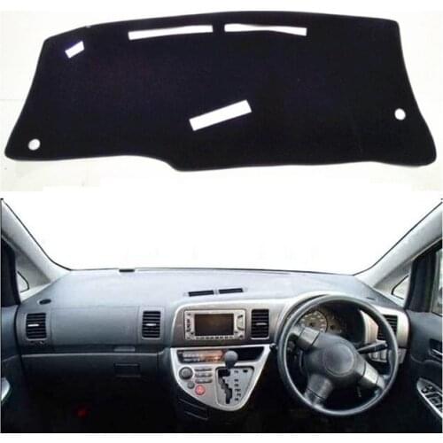For Toyota Wish 2003-2009 For Right-hand Drive 1PC Car Dashboard Mats Cover Car Styling Accessories