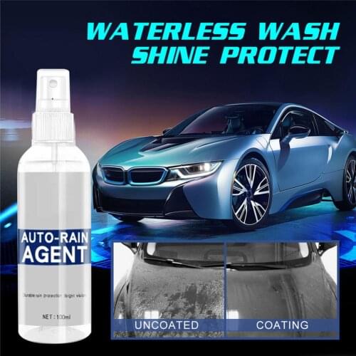 30ML/100ML Car Rearview Mirror Window Glass Coating Hydrophobic Agent Anti-fogging Remove Oil Film Mirror/lens Automvtis Cleaner