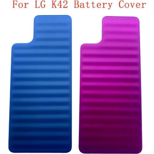 Battery Case Cover Rear Door Housing Back Case For LG K42 LMK420 Battery Cover with Logo