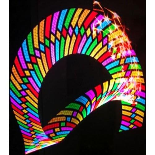LED pixel POI ,40 pixels,2sticks,len 33CM,super brightness club stick,DIY programmable poi