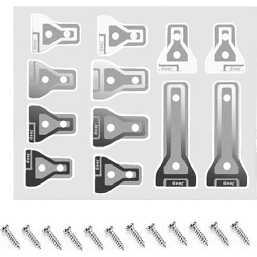 Metal Engine Cover Hinge Door Hinge Decoration for Axial SCX24 1/24 RC Crawler Car Upgrade Parts Accessories