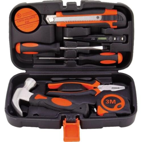 9pcs/box Bicycle Carbon Steel Repair Kit Super Equipment Toolbox Repair Tool Mountain Bike Equipment Universal Bicycle Tool Set