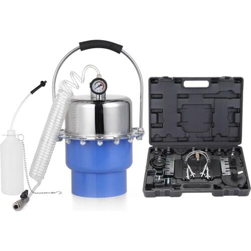Compressed Air Brake Bleeder Kit Pneumatic Brake Oil Changer Bleeder Automobile Hydraulic Brake Fluid Filling Extraction Tools