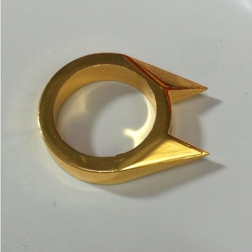 Cat Ear Self Defense Ring Womens Wolf Defense Self Defense Supplies One Finger Button Broken Window Device Personality Jewelry