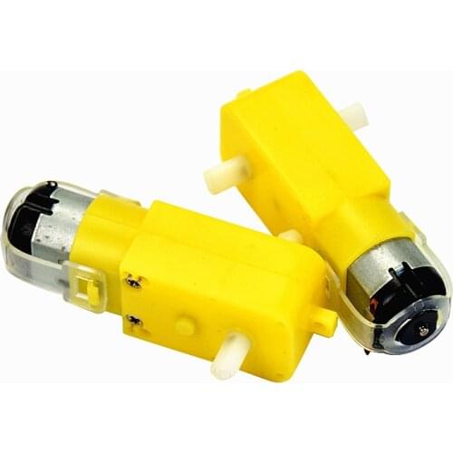 10 PCS TT Motor 130motor Smart Car Robot Gear Motor for Arduino DC3V-6V DC gear motor