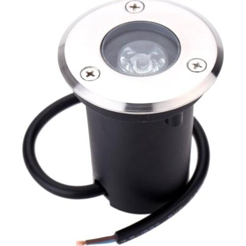 2015 New IP67 Waterproof 3W AC 85-265V LED Outdoor Ground Garden Path Floor Underground Buried Yard Lamp Spot Landscape Light
