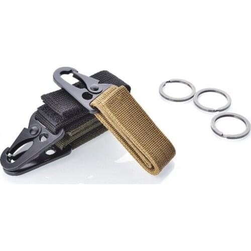 2017 Outdoor Travel Portable Gadgets Multifunctional Keychain Camping Hiking EDC Multipurpose Camping Utility Metal Keychain