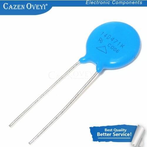 20pcs/lot TVR14471 varistor TVR 14471 14D471K 470V In Stock