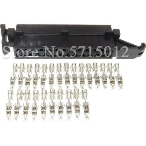 25 Hole 827534-1 Female Auto Car Wiring Harness Connector Automotive Socket With Terminals