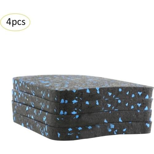 4Pcs Treadmill Silence Mat Thickened Sound Insulation Cushion Home Fitness Equipment Environmental Protection Cushioning