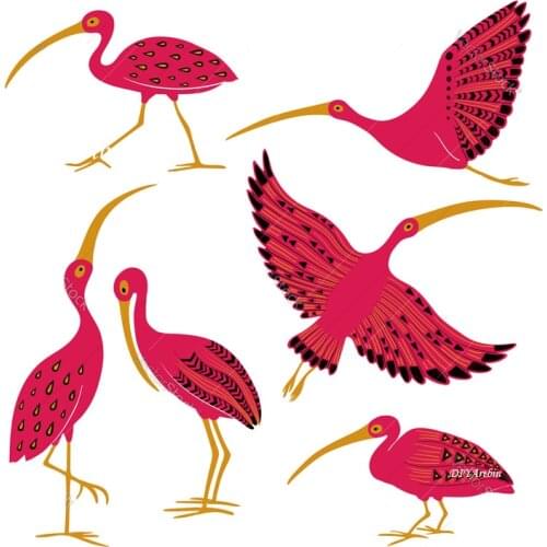 6Pcs Bird Metal Cutting Dies New Diy Die Make Cards Stencils Scrapbook Craft Cutting Stencils And Embossing New 2021