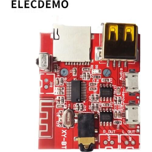Bluetooth MP3 audio receiving module lossless car speaker power amplifier refit Bluetooth 4.1 circuit board