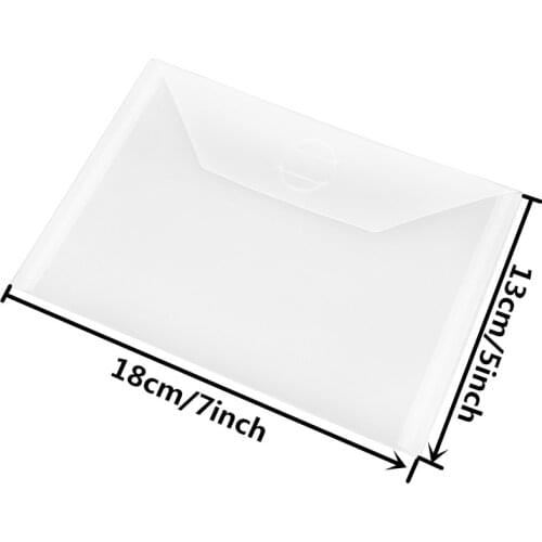 Large Stamp And Die Storage Pockets 10 Pcs/Lot Storage Plastic Sheets For Portable Collect Stamps Cutting Dies Cards 2019 New