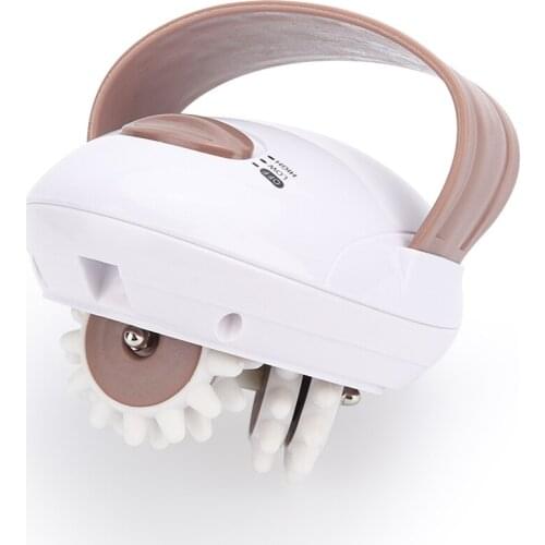 3D Electric Drum Massager Body Trimmer Roller Anti-cellulite Massaging Slimmer Device Fat Burner Spa Machine Loss Weight Tool