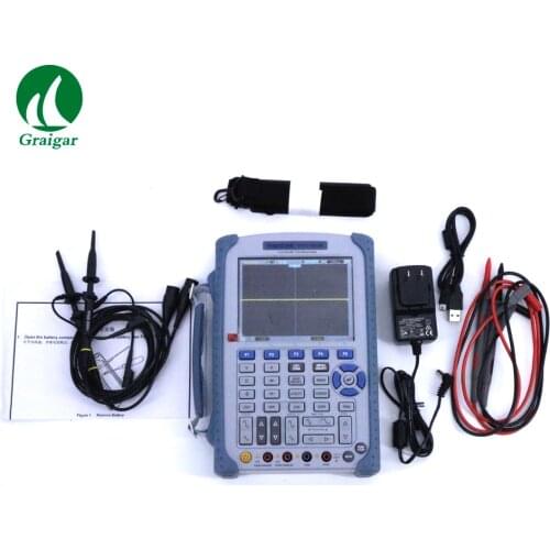 Hantek DSO1062BV Digital Handheld 60MHz 1Gsa/S 2 Channels Oscilloscope /Multimeter 60MHz 1Gsa/S 2 Channels